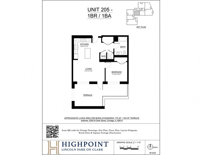 Floorplan - HIGHPOINT Lincoln Park on Clark