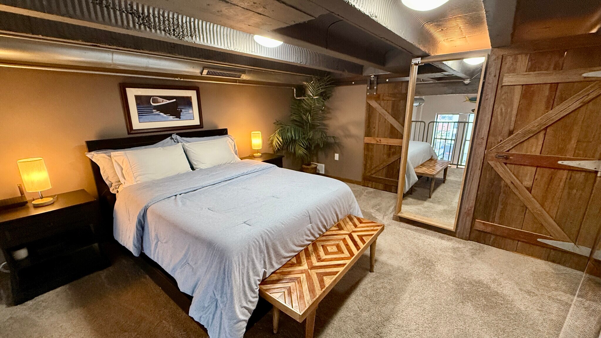 Rear of Bedroom, Master Closet to Left - 110 N 3rd St