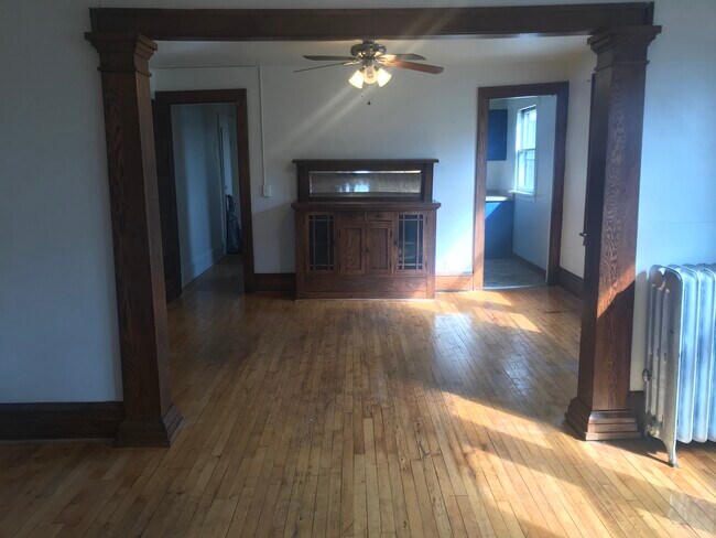Another view of the buffet and woodwork - 2917 S 31st Ave