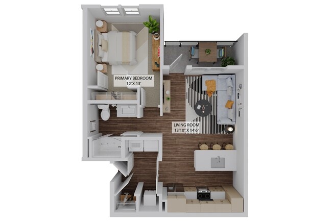 Floorplan - The Quinn Luxury Apartments