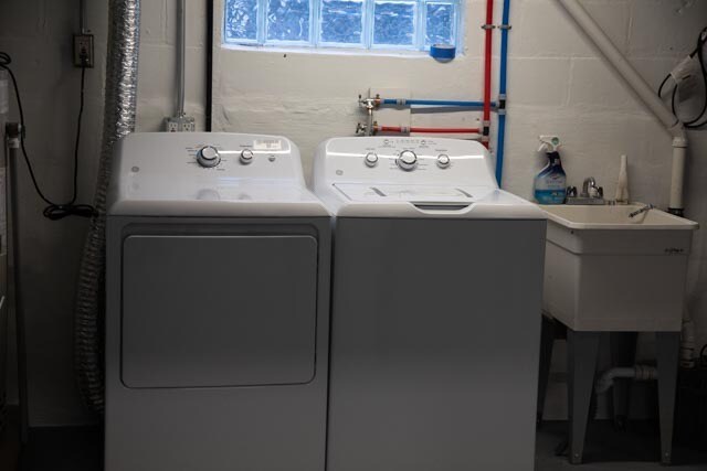 New Washer and Dryer - 56 Falconer St