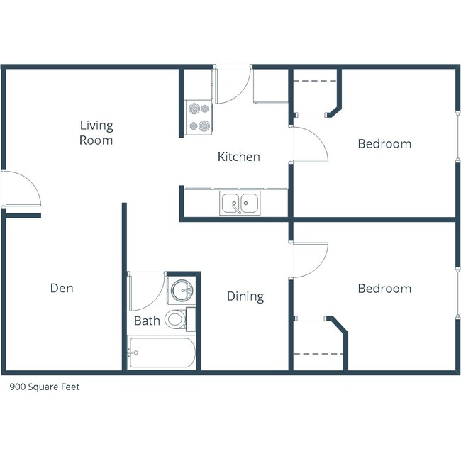 Floorplan - Sterling Pointe Apartment Community