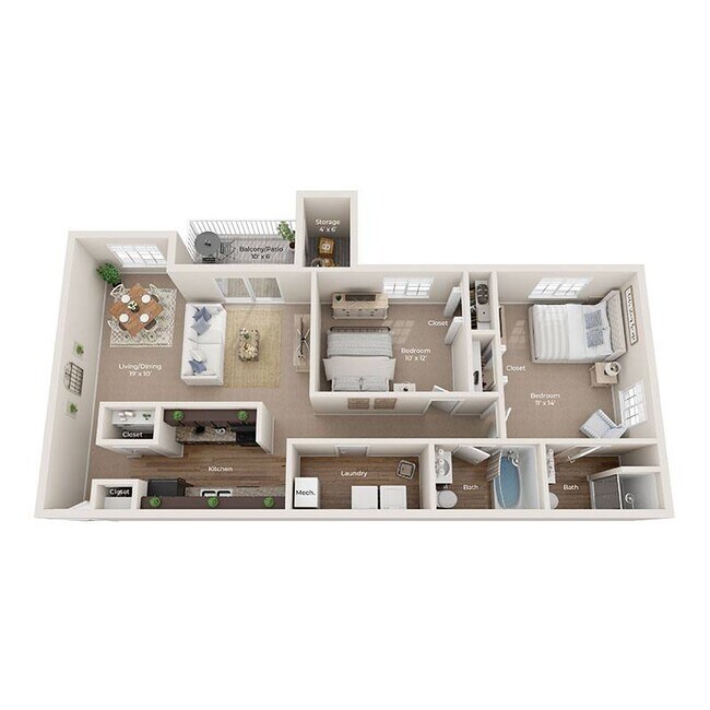 Floorplan - Woods Edge