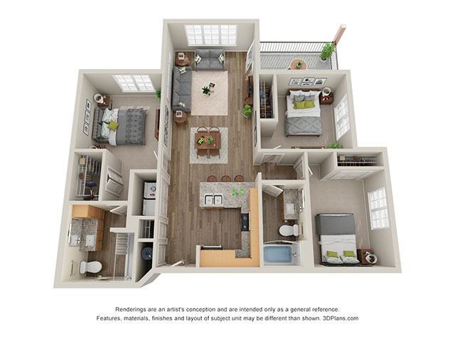 Floorplan - Timbers at Hickory Tree