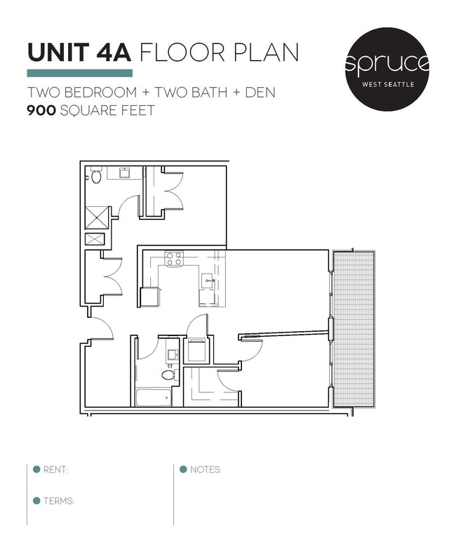 Floorplan - Spruce