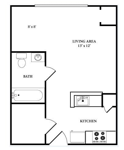 Floorplan - Silver Hill at Arboretum Apartments
