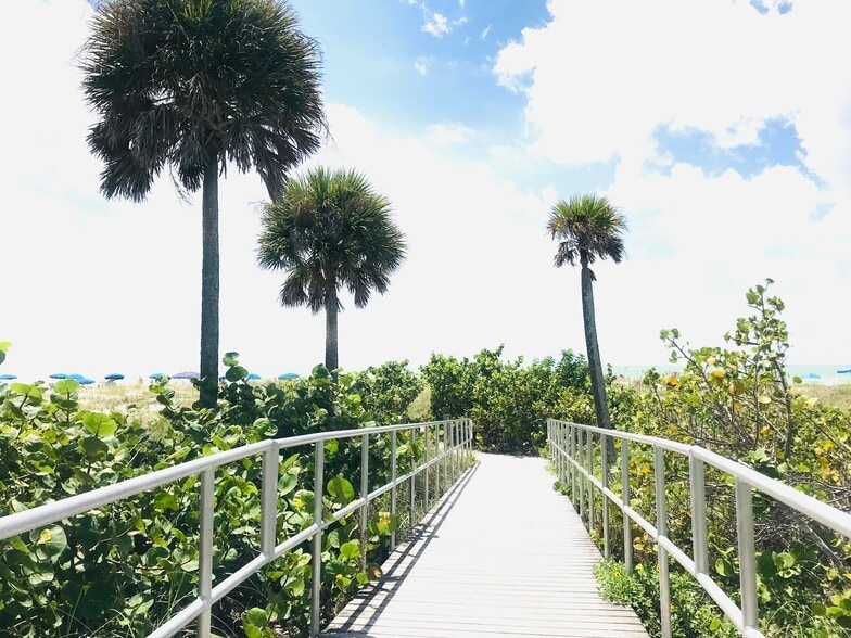 Beach path to the golf shore sands - 13100 Boca Ciega Ave