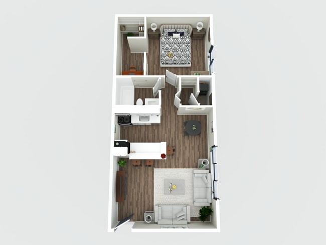 Floorplan - The Library Flats
