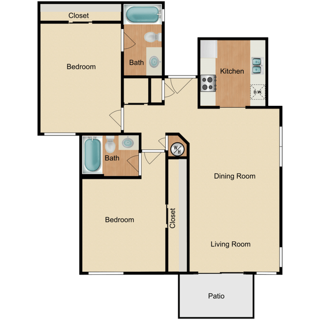 Plan%20D_553106.png - Spring Lakes Apartment Homes