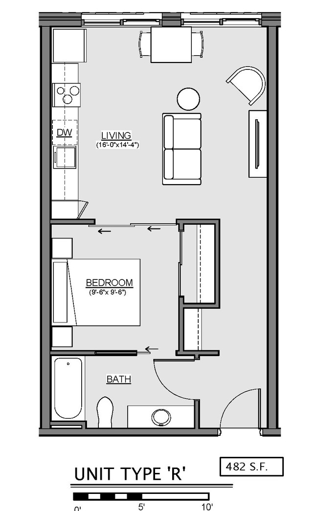 Floorplan - One Marquette Place