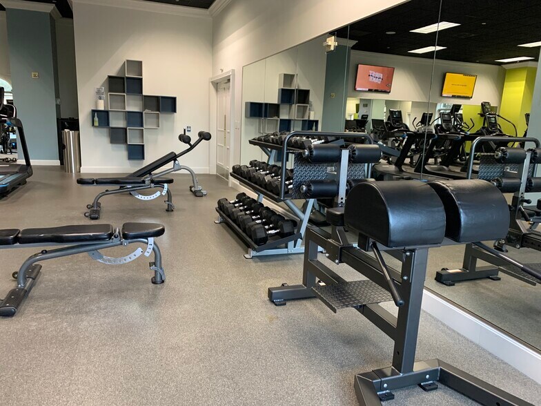 Recently renovated and updated gym in the building - 195 14th St NE