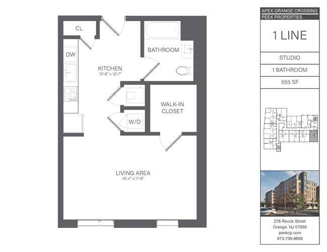 01 Line (Studio) - PEEK Reock I Owner Urban Renewal, LLC