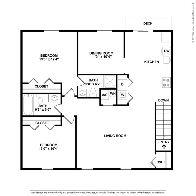 Floorplan - Apartments at Waterford