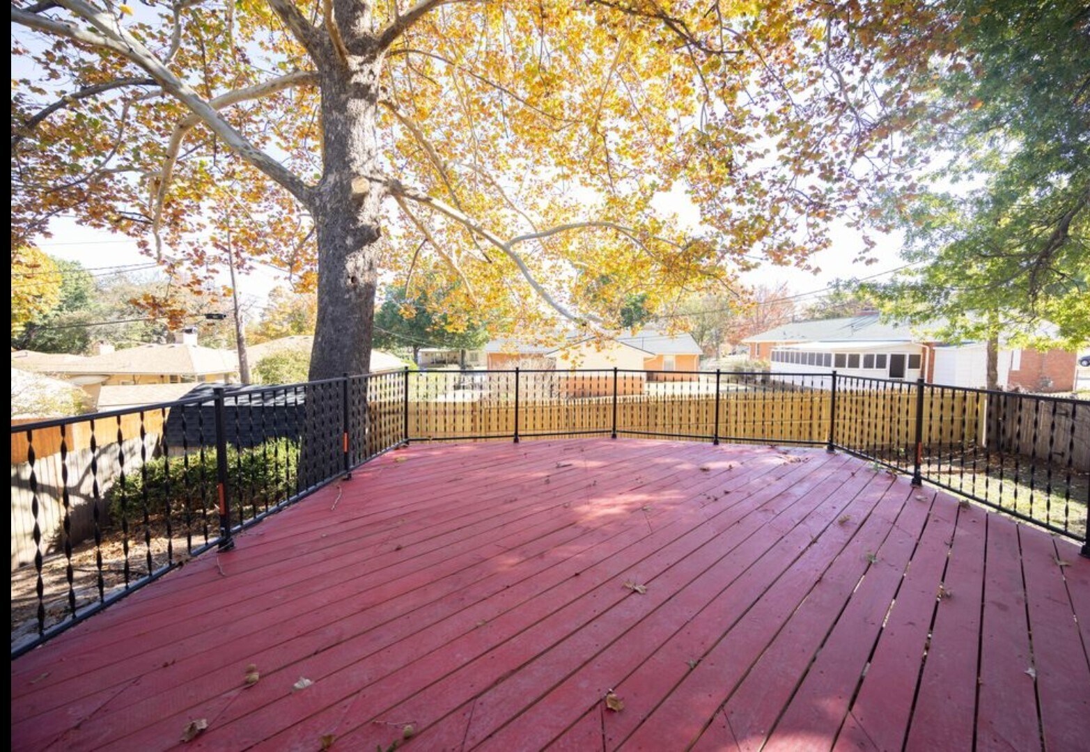 Back deck - 109 N 10th St
