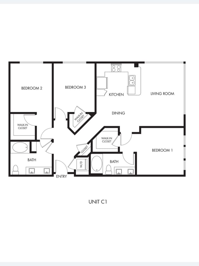 Floorplan - Ely on Fremont