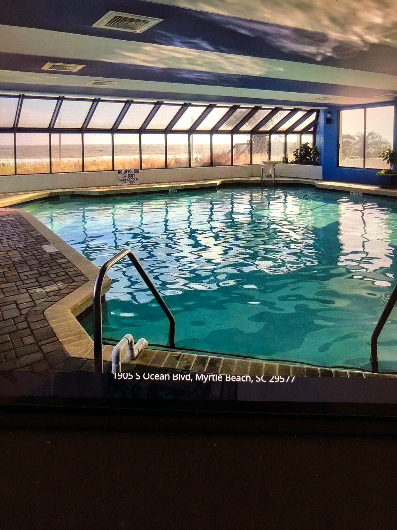 Indoor heated pool - 1905 S Ocean Blvd