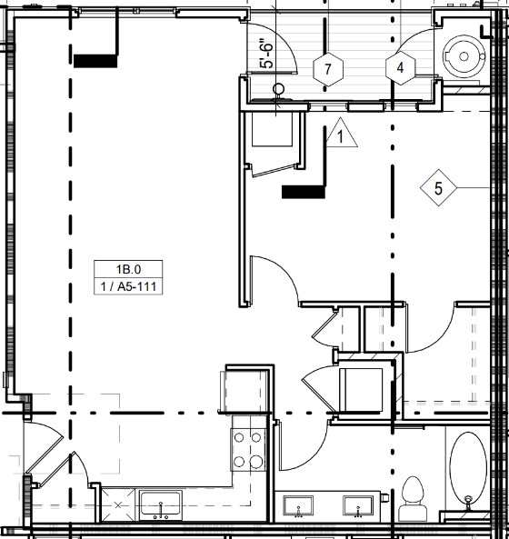 Floorplan - Pascal Gardens Apartments