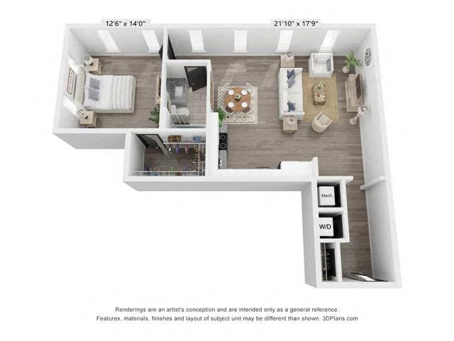 Floorplan - The James On Merrimac