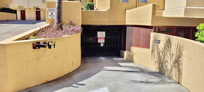 Gated parking garage - 1700 Civic Center Dr
