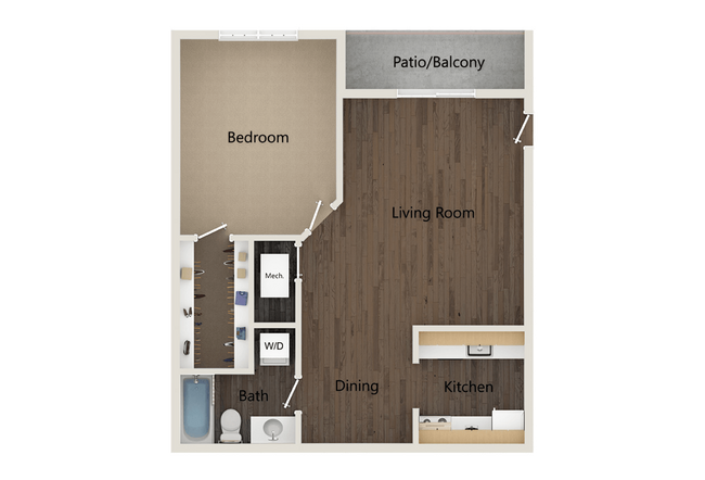 Floorplan - Village Square of Searcy