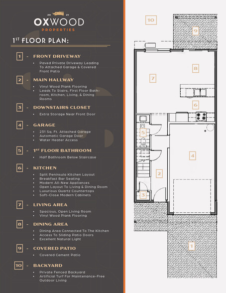 First Floor Plan - 184 74th St