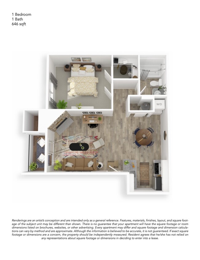 Floorplan - Sloans Lake Apartments