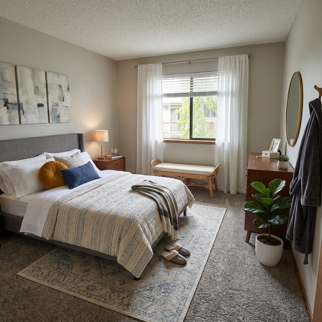 Bedroom - Maple View Apartments