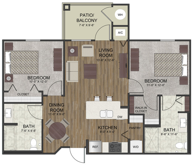 Floorplan - Forest Ridge Senior Residences