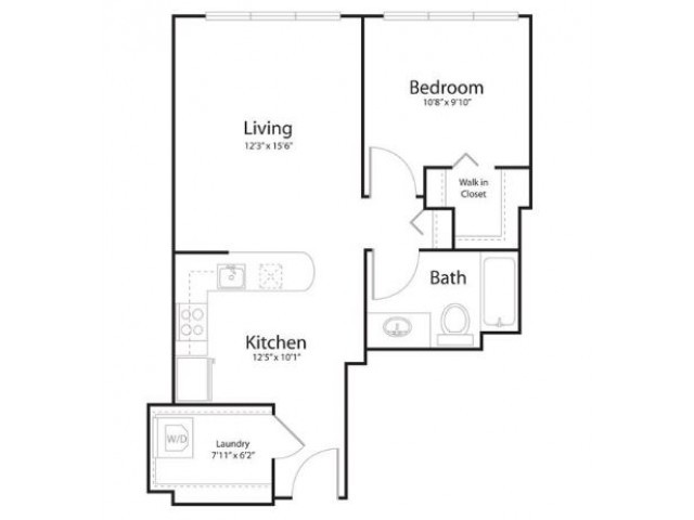 Floor Plan 1n1 - Waterline