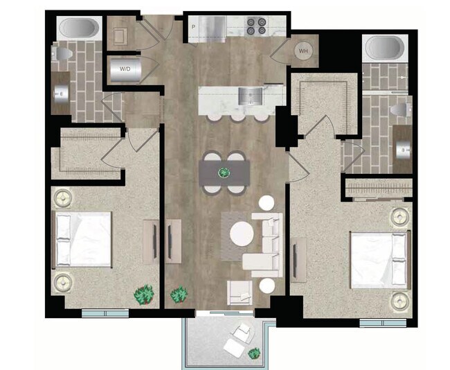 Floorplan - Olympus Harbour Island