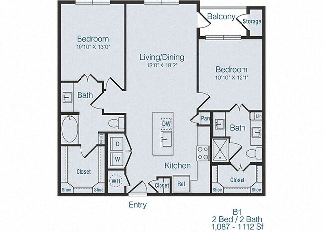 Floorplan - Domain at The Gate