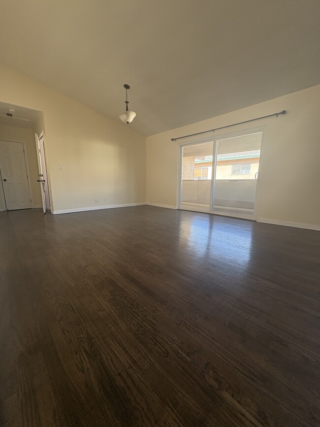 living room, sliding door and balcony - 12066 Lamanda St