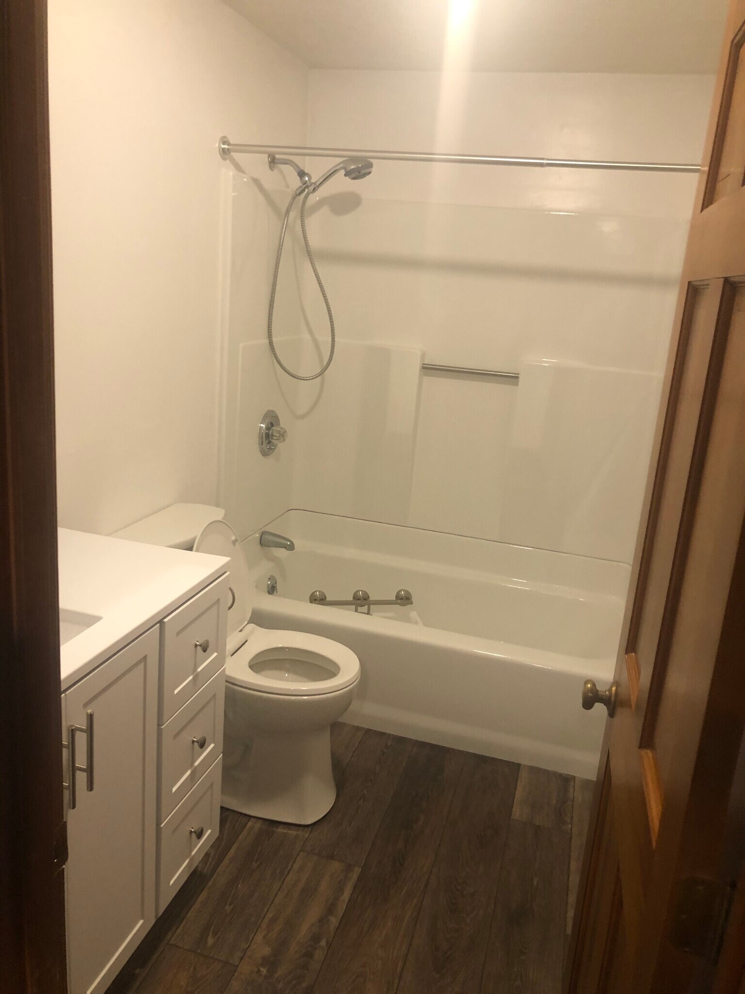 New bathroom vanity and toilet - 78 Saint Joseph St