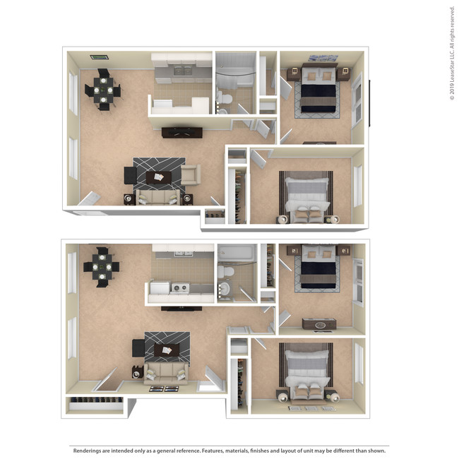 Floorplan - Colonial Point Apartments