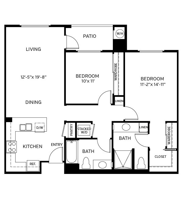 Floorplan - Azulon at Mesa Verde, a 55+ Apartment Community
