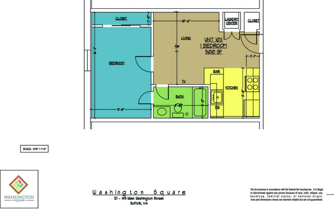 Floorplan - Washington Square