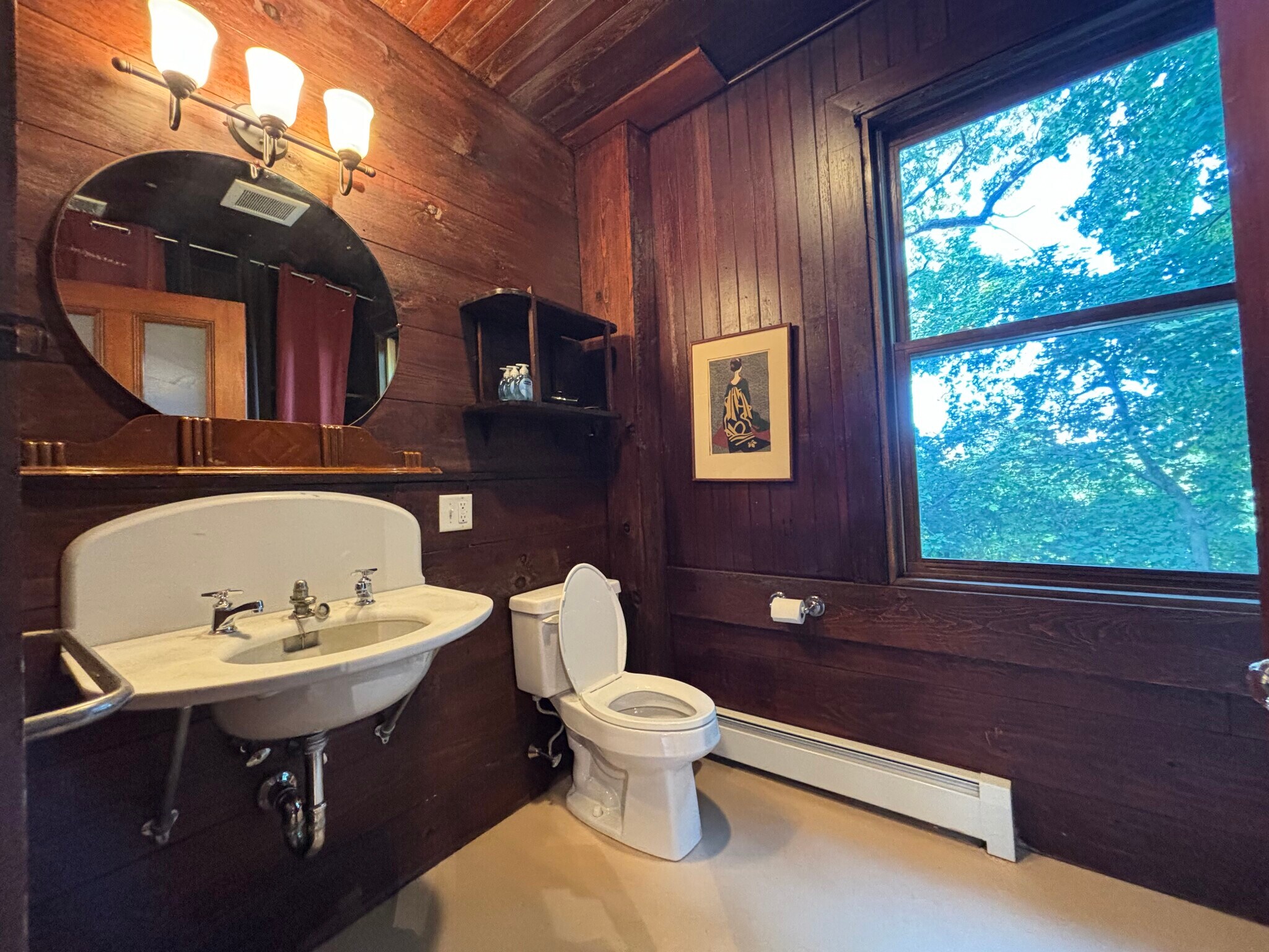 1st floor half bath - 50 Edgehill Rd