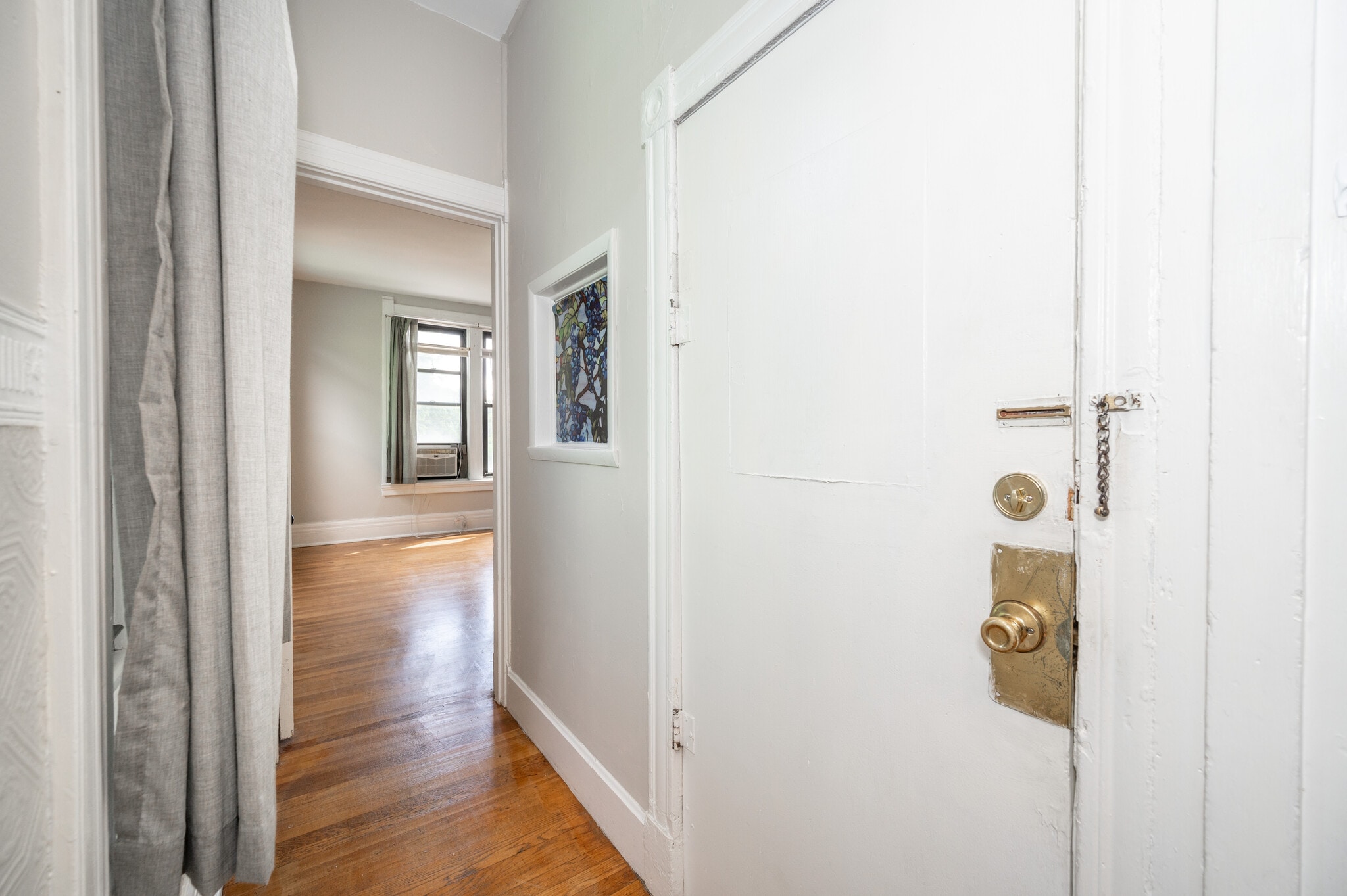 Back of apartment door - 120 Lyon St