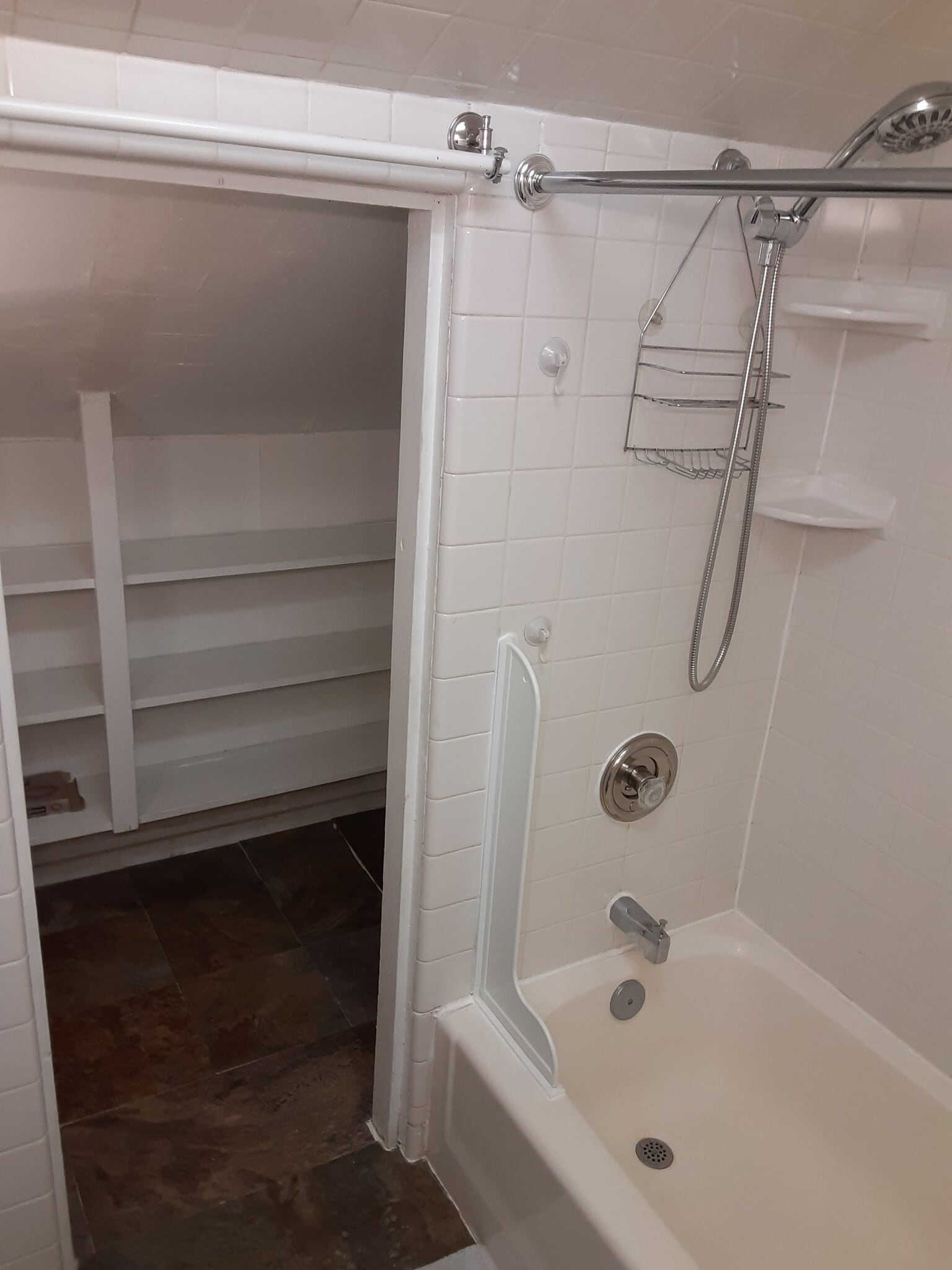 attic bathroom - 4812 Erskine Rd