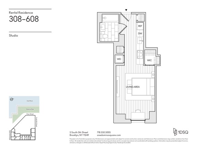 Floorplan - One Domino Square