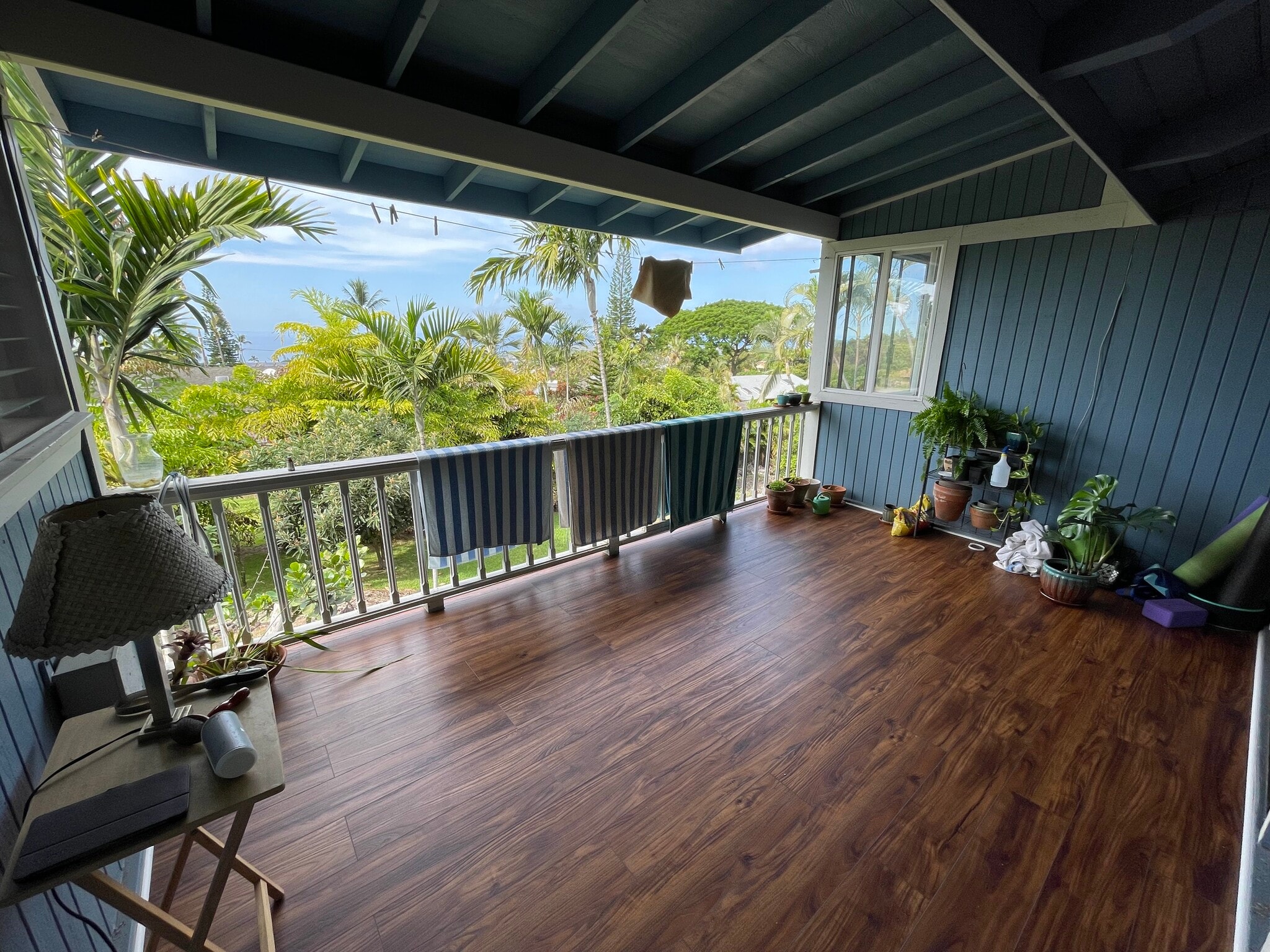 Top Floor - Lanai with Ocean View - 75-5810 Olua Plz