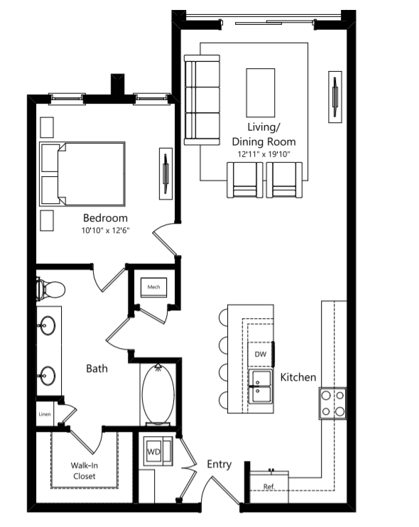 Floorplan - The Saint Mary