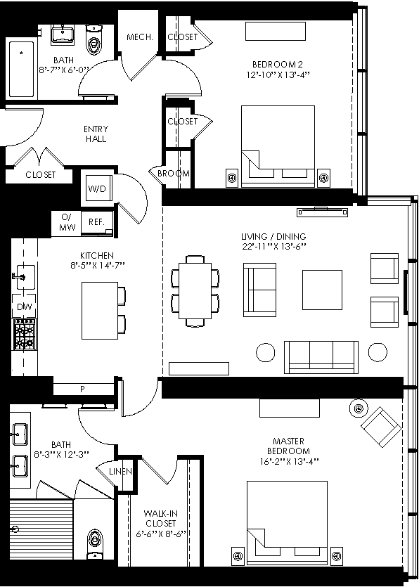 Floorplan - Apartments at Westlight