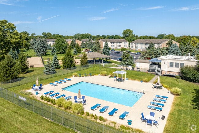 Aerial Photo - Pine Crossing Apartments