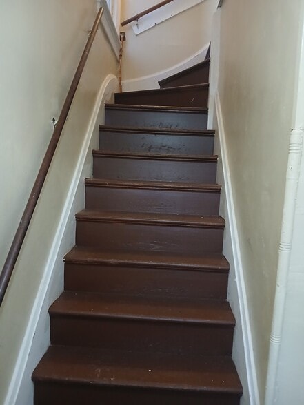 Front entrance stairs - 139 N Clinton St