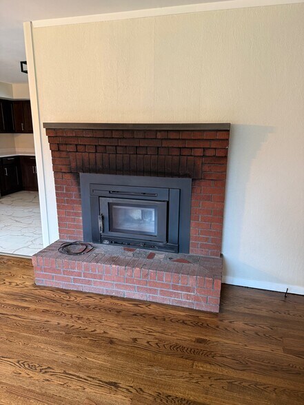 Living Room Fireplace - 4387 NY-32