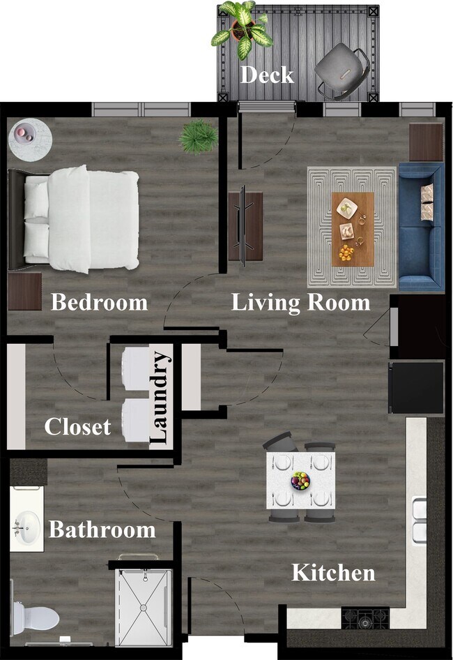 Floorplan - Vue Pointe Apartments