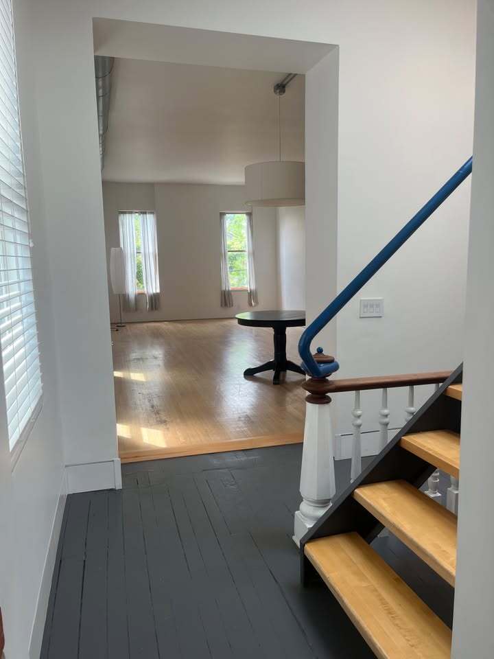 Looking from Kitchen to Living/Dining - 402 Warner st