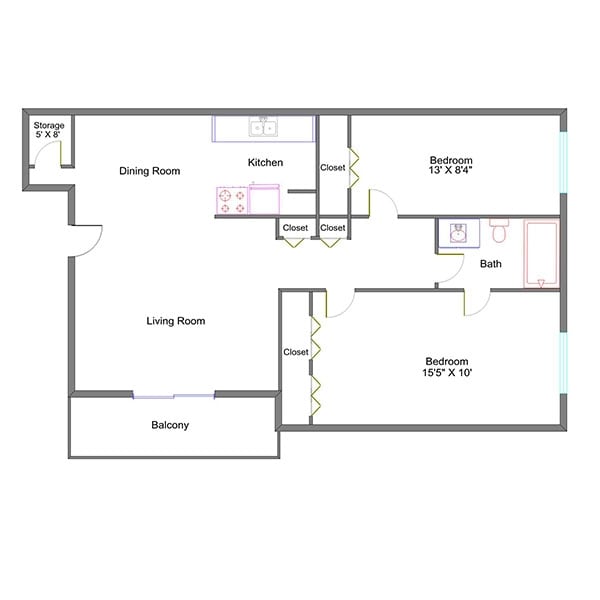 Pine Lake Apartments 3620 Windmill Dr Waterford MI 48329 Apartment