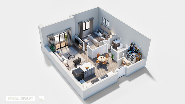 Floorplan - Creek Town Flats